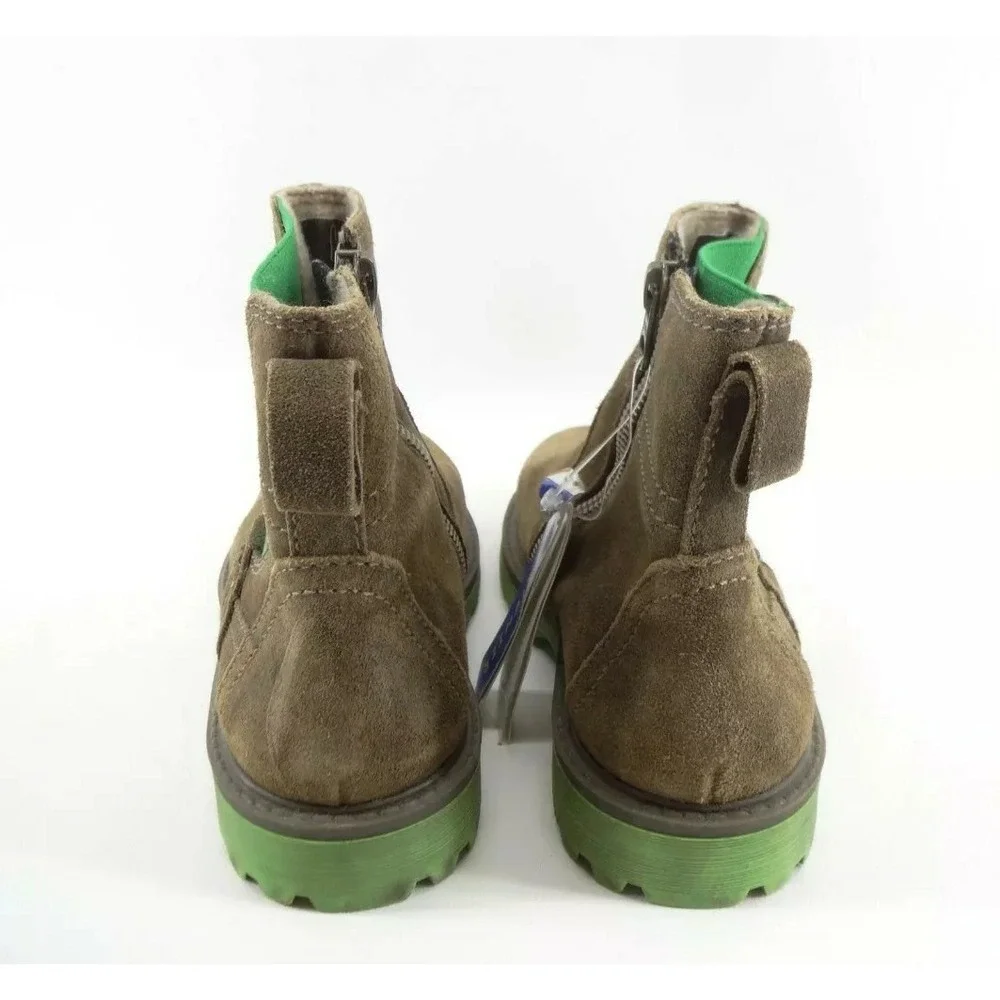 Richter Austria Sympatex Insulated Brown Green Winter Boots Girls SZ 32‎ EU 1 US
